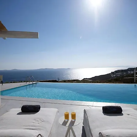 Exquisite Mykonos Ammos 4 Bedroom Private Pool Sea View Houlakia Villa *