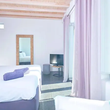 Houlakia Azure Mykonos Sea Views Private Pool Near Mykonos Town فيلة *