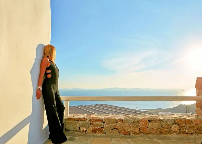 Houlakia Azure Mykonos Sea Views Private Pool Near Mykonos Town *