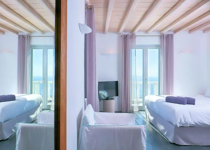 Houlakia Azure Mykonos Sea Views Private Pool Near Mykonos Town