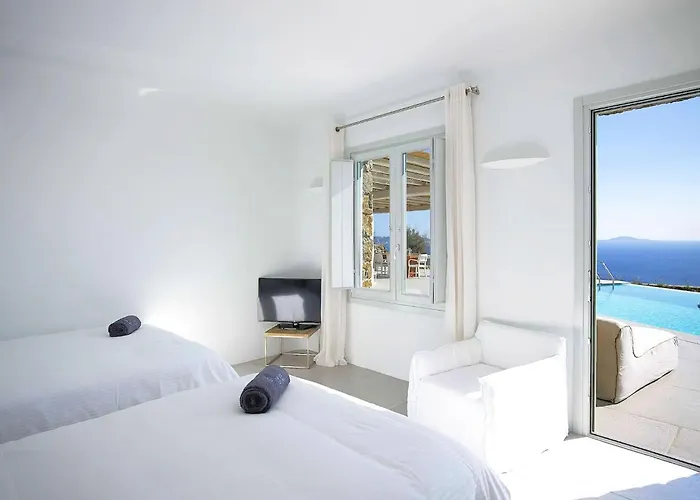 Houlakia Azure Mykonos Sea Views Private Pool Near Mykonos Town Βίλα *