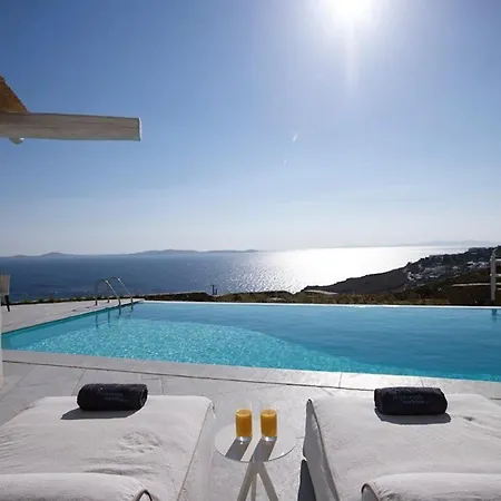 Vila Houlakia Azure Mykonos Sea Views Private Pool Near Mykonos Town