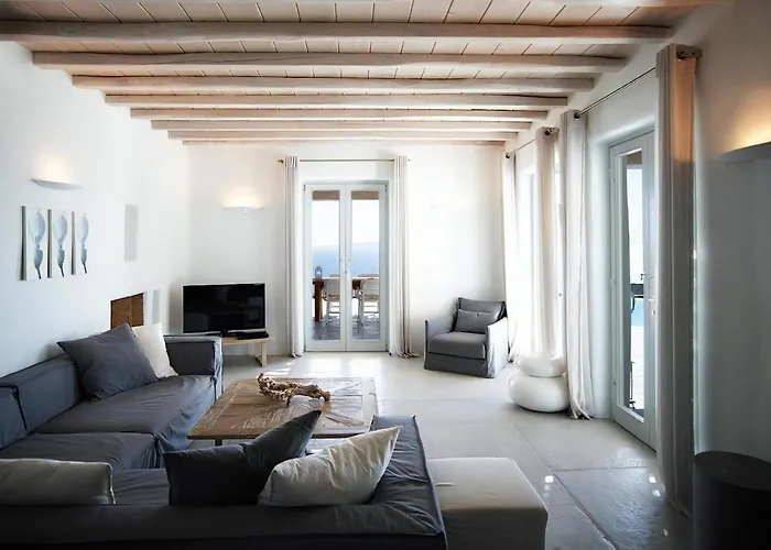 Exquisite Mykonos Ammos 4 Bedroom Private Pool Villa