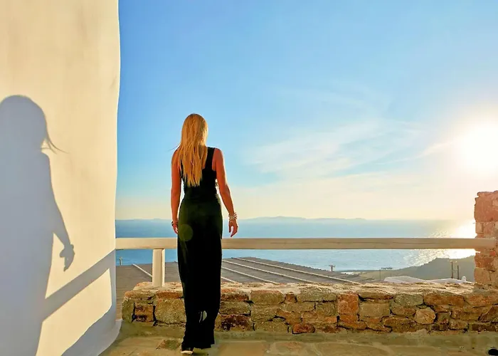 Houlakia Azure Mykonos Sea Views Private Pool Near Mykonos Town Villa *