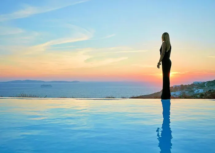 Houlakia Azure Mykonos Sea Views Private Pool Near Mykonos Town Villa Fanari (Mykonos)