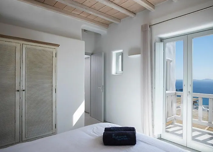 Houlakia Azure Mykonos Sea Views Private Pool Near Mykonos Town Vila